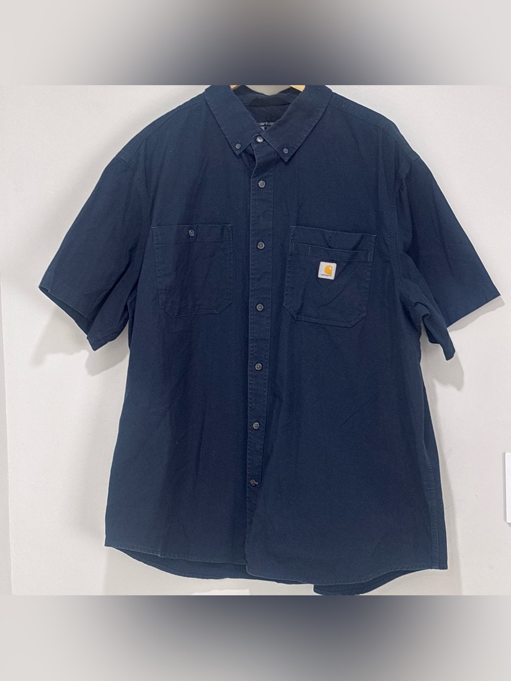Carhartt Force Shirt Men’s Size 2XL Short Sleeve Relaxed Fit Workwear Ventilated